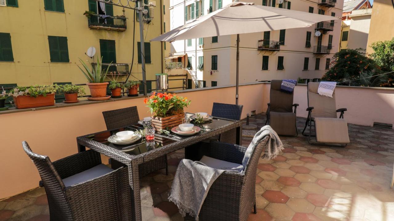 Sole, Terrazza, Centro Citta E Wi-Fi Veloce! Apartment Генуа Екстериор снимка