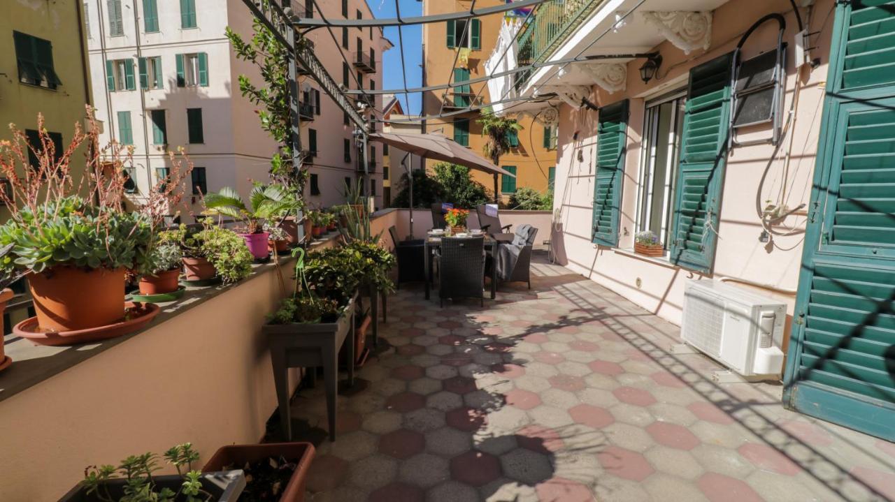 Sole, Terrazza, Centro Citta E Wi-Fi Veloce! Apartment Генуа Екстериор снимка
