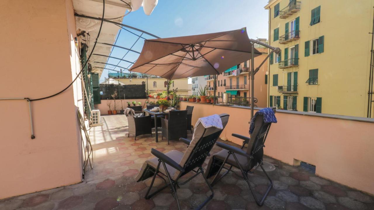 Sole, Terrazza, Centro Citta E Wi-Fi Veloce! Apartment Генуа Екстериор снимка